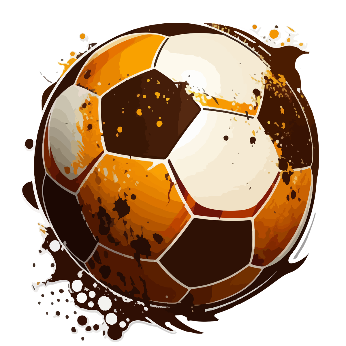 Football Orange